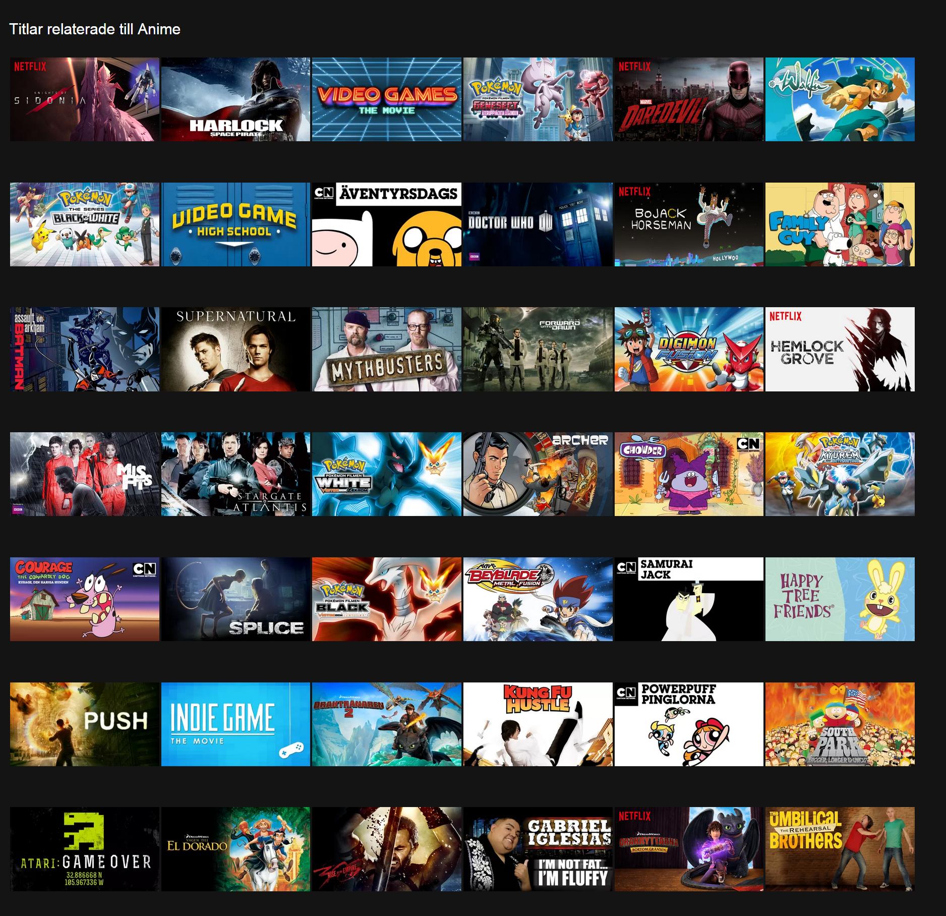 Netflix のアニメ配信リスト 日本と海外のラインナップを見比べてみよう フトンノハテ